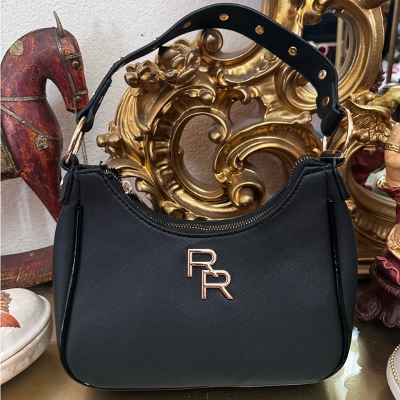 Monogram purse RR Rampage gold logo bag NWT - Picture 1 of 8
